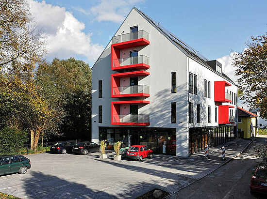 Wohn- und Geschäftshaus, Bielefeld, Am Obersee 1